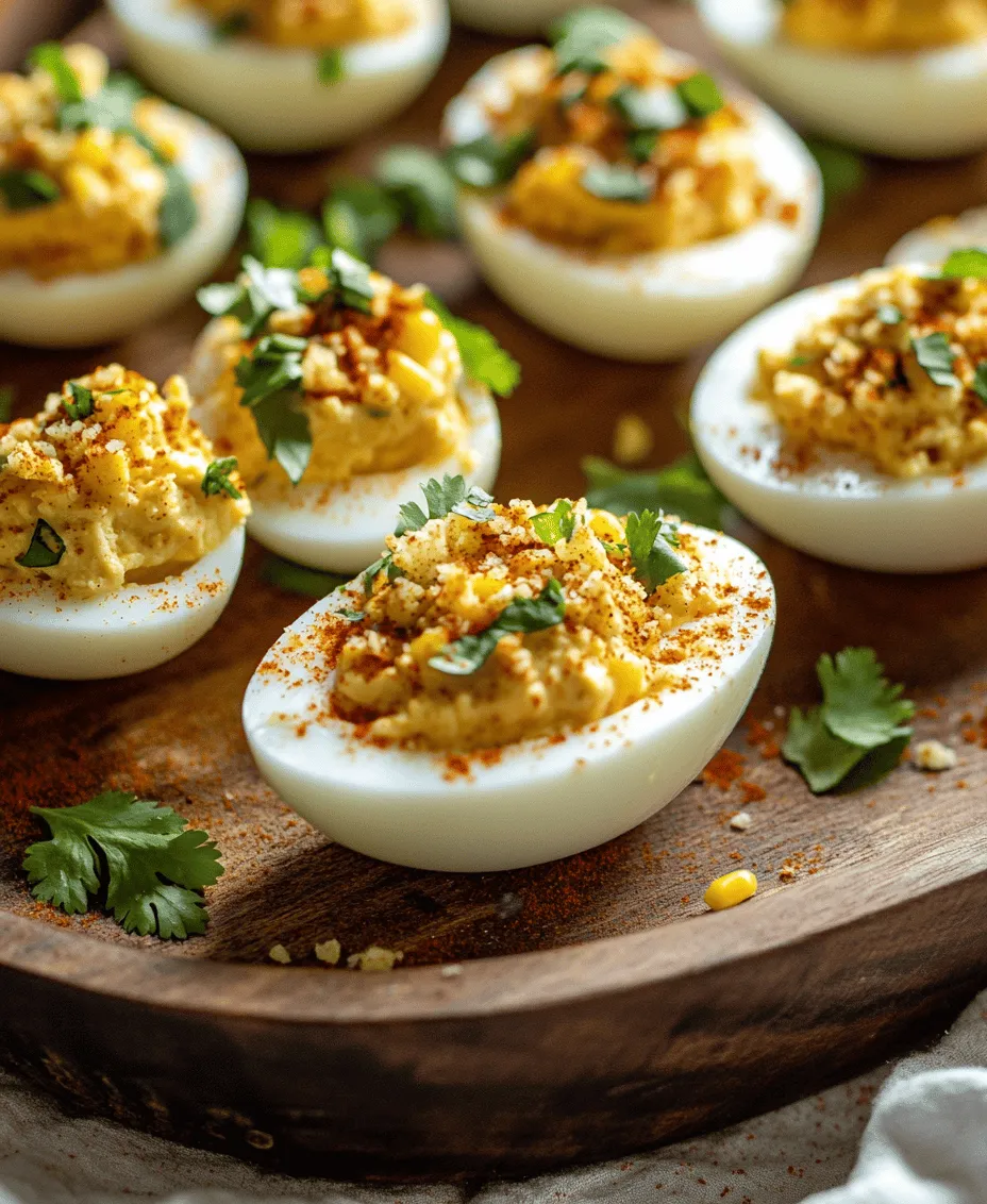 The first step in making deviled eggs is boiling the eggs. To achieve perfect hard-boiled eggs, follow this technique: