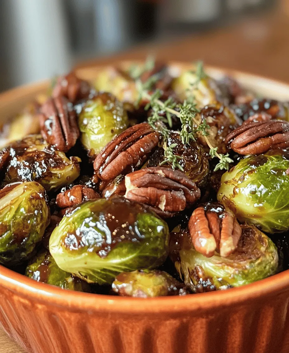 Brussels sprouts, often hailed as a superfood, are not only nutritious but also incredibly versatile in the kitchen. These little green gems pack a punch with their unique flavor and numerous health benefits. As we transition into the fall season, the appeal of combining their naturally earthy taste with sweet and savory elements becomes particularly enticing. One dish that embodies the essence of autumn is Maple-Glazed Brussels Sprouts with Candied Pecans. This seasonal favorite combines the distinct flavor of Brussels sprouts with the rich sweetness of maple syrup and the delightful crunch of candied pecans, creating a side dish that’s perfect for family gatherings, holiday feasts, or simply as a comforting addition to your weekday meals.