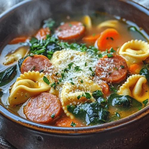 As the chill of winter descends, there's nothing quite as satisfying as a warm bowl of soup. Soups have a unique ability to comfort, nourish, and bring families together, making them a staple during colder months. One such delightful concoction is the Hearty Kielbasa Tortellini Soup. This dish seamlessly blends rich flavors and textures, offering a delicious and warming experience that is perfect for any occasion.