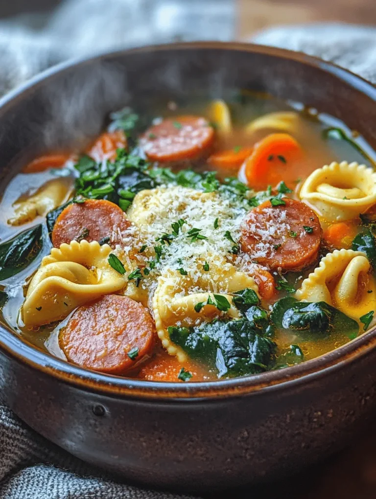 As the chill of winter descends, there's nothing quite as satisfying as a warm bowl of soup. Soups have a unique ability to comfort, nourish, and bring families together, making them a staple during colder months. One such delightful concoction is the Hearty Kielbasa Tortellini Soup. This dish seamlessly blends rich flavors and textures, offering a delicious and warming experience that is perfect for any occasion.