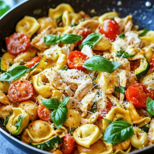 To create the perfect Skillet Chicken Tortellini Delight, understanding your ingredients is crucial. Each component plays a vital role in building the dish's flavor profile and nutritional content. Let’s dive deeper into the essential components of this delightful recipe.