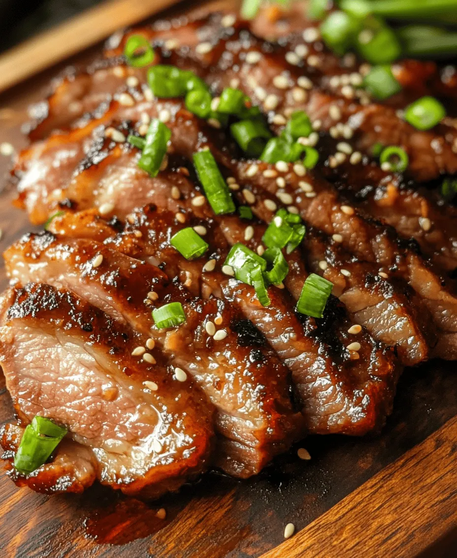 Discover the vibrant flavors of Korean cuisine with this delectable Korean BBQ Pork recipe. Originating from the rich culinary traditions of Korea, this dish highlights the art of marinating meat to achieve a perfect balance of savory, spicy, and sweet notes. Korean BBQ, known as 