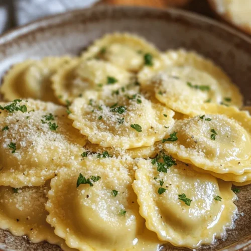 Roasted Garlic Ravioli is a delightful and comforting dish that embodies the heart of Italian cuisine. The comforting allure of homemade pasta, combined with the rich, aromatic flavors of roasted garlic, creates a culinary experience that is both satisfying and indulgent. Whether you're preparing a special dinner for loved ones or simply want to treat yourself to a homemade meal, this ravioli recipe is sure to impress.