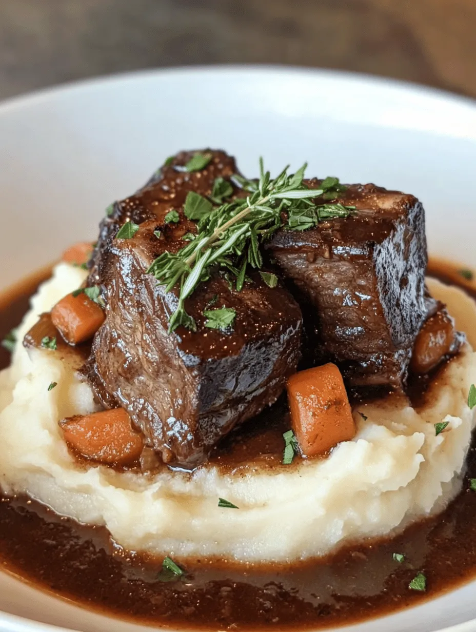 To make the best wine-braised short ribs, understanding the significance of each ingredient is crucial. Each element plays a vital role in delivering the dish’s characteristic depth of flavor and comforting essence.