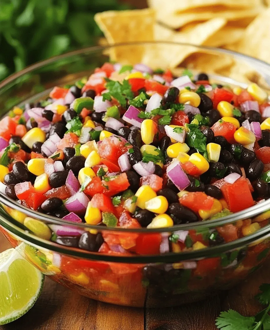 At the heart of the Zesty Black Bean and Corn Salsa Delight are the black beans, which provide a rich, earthy flavor and a hearty texture. Not only do they contribute to the salsa’s flavor, but they also bring a host of nutritional benefits. Black beans are an excellent source of protein, making them a fantastic addition for those seeking plant-based protein options. They are also high in fiber, which promotes digestive health and helps keep you feeling full.