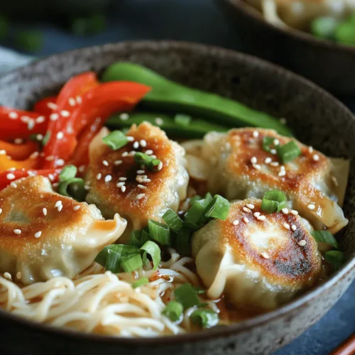 A successful Potsticker Noodle Bowl begins with a careful selection of ingredients. Each component plays a crucial role in the overall flavor profile and nutritional value of the dish. Let's explore the various ingredients that come together to create this satisfying meal.