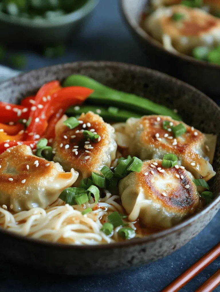 A successful Potsticker Noodle Bowl begins with a careful selection of ingredients. Each component plays a crucial role in the overall flavor profile and nutritional value of the dish. Let's explore the various ingredients that come together to create this satisfying meal.