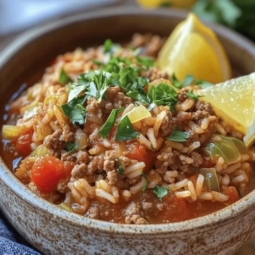 To create the best Cabbage Roll Soup Delight, it’s essential to understand the role of each ingredient. This knowledge will not only help you appreciate the dish more, but it will also empower you to make informed choices when preparing it.