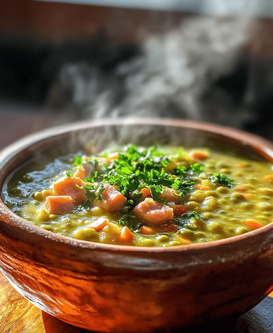 When the temperature drops and the evenings grow chilly, few dishes evoke warmth and comfort like a steaming bowl of split pea and ham soup. This hearty dish is not just a meal; it's an experience that brings families together around the table. Rich in flavor and packed with nutrients, split pea and ham soup is a staple in many households, making it the perfect choice for family gatherings or cozy nights in. The combination of tender split peas and savory ham creates a symphony of taste and texture, offering both nourishment and satisfaction.