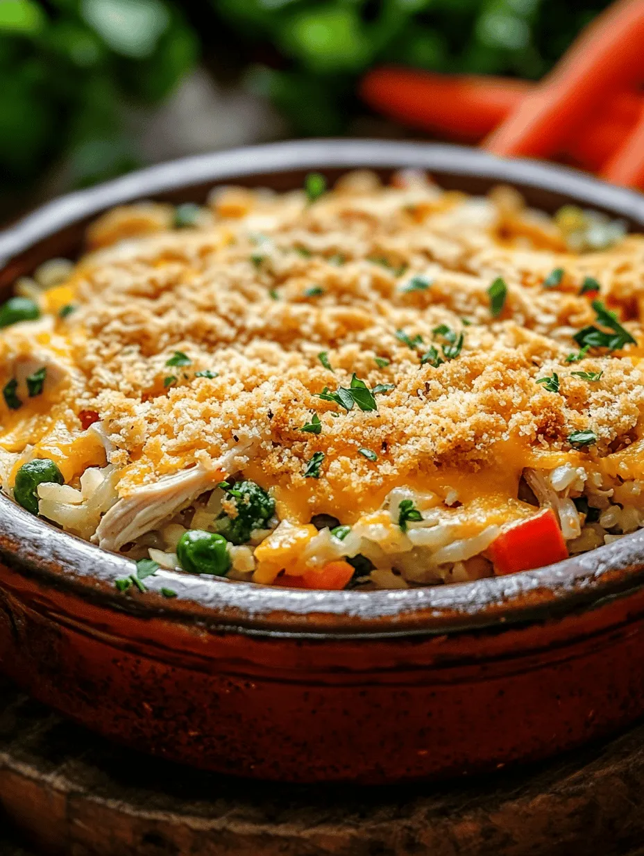 To create a delicious cheesy chicken casserole, it's essential to understand the roles and benefits of each ingredient. Each component contributes to the overall flavor and texture, making the dish not only tasty but also nourishing.