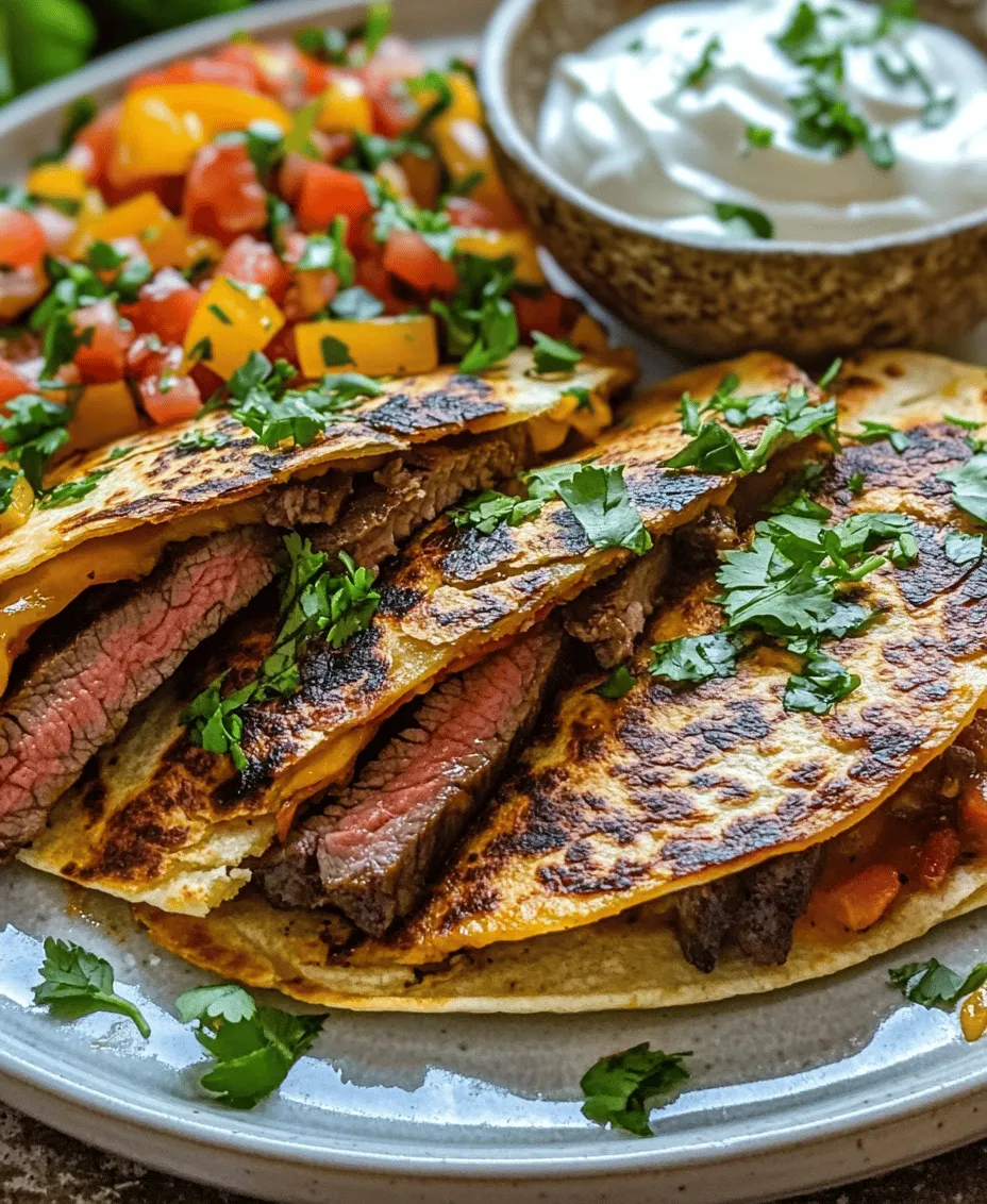 Quesadillas are a beloved dish that have transcended borders to become a staple in the culinary repertoire of many households. As a versatile and satisfying meal, they can be filled with a variety of ingredients ranging from cheese and beans to meats and vibrant vegetables. Today, we are diving into a tantalizing twist on this classic: the Sizzling Chipotle Steak Quesadilla. This dish not only satisfies the palate but also delivers an explosion of flavors that make it an instant favorite.