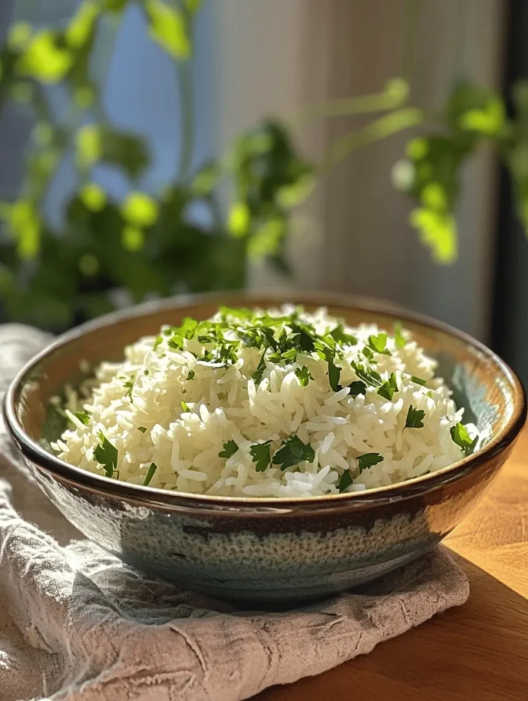 Cilantro lime rice has become a staple in Mexican and Tex-Mex cuisine, known for its vibrant flavors and aromatic freshness. This dish pairs perfectly with a variety of main courses, making it an ideal side for everything from tacos to grilled meats. Its popularity has soared in recent years, particularly as people seek out dishes that offer both taste and versatility. Whether you’re preparing a family meal, hosting a gathering, or simply looking for a flavorful addition to your weeknight dinner, cilantro lime rice is a crowd-pleaser that never disappoints.