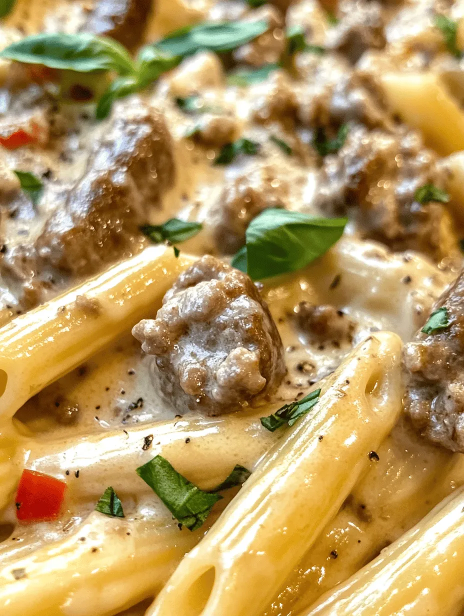 When embarking on the journey to create the perfect Creamy Italian Sausage Pasta, it's essential to understand the role of each ingredient. The harmony of flavors and textures in this dish relies heavily on the quality and selection of its components. Let’s delve into the key ingredients that make this recipe shine.