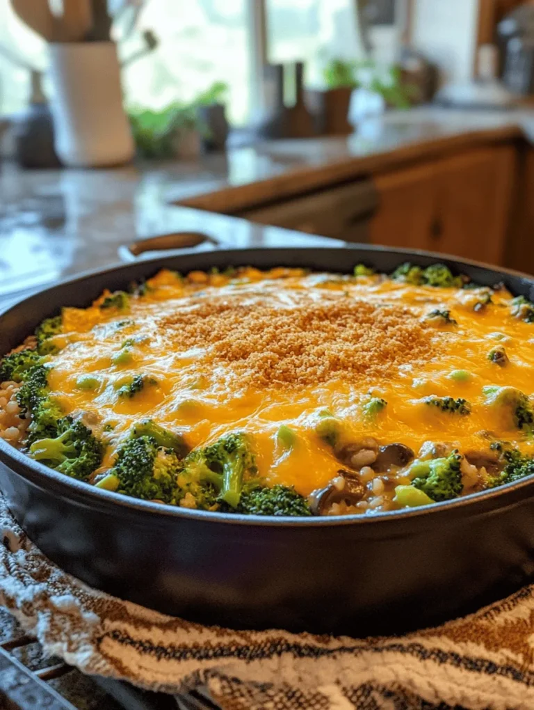 To create the Cheesy Broccoli Bliss Casserole, it’s essential to understand the role and benefits of each ingredient. This section delves into the star components of the recipe, detailing their nutritional value and how they contribute to the overall dish.