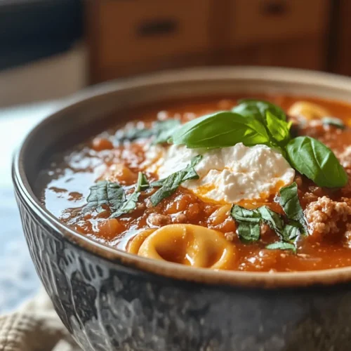 Lasagna soup is a modern take on traditional lasagna that encapsulates the essence of the classic dish in a bowl. The origins of lasagna soup can be traced back to the desire for a quicker, easier way to enjoy lasagna without the need for extensive layering and baking. Instead of baking the pasta and sauce together, this innovative version combines all the elements in a single pot.