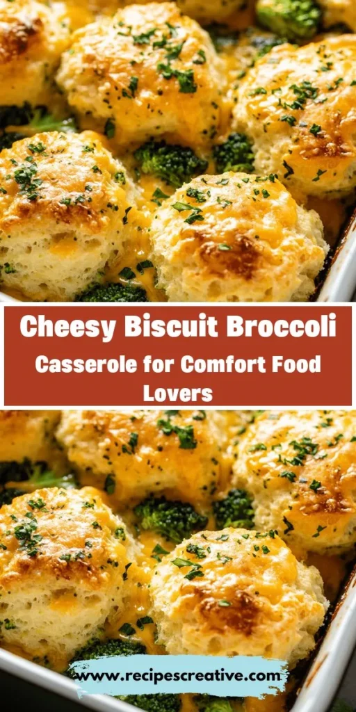 Discover the ultimate comfort food with this Savory Biscuit Broccoli Cheddar Casserole! Packed with nutritious broccoli, creamy sharp cheddar, and buttery biscuit dough, this dish is perfect for any family gathering or weeknight dinner. Easy to prepare and absolutely delicious, it's sure to be a hit with kids and adults alike. Get ready to enjoy a hearty meal that nourishes both body and soul! #Casserole #ComfortFood #HealthyEating #BroccoliCheddar #EasyRecipes #FamilyDinner #Foodie