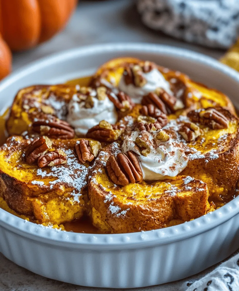 As the crisp autumn air settles in, there's nothing quite like the comfort of a warm breakfast casserole to start your day on a delightful note. Breakfast casseroles, with their ease of preparation and hearty flavors, have become a staple for many households. They offer a perfect solution for busy mornings or leisurely brunch gatherings, allowing you to whip up a delicious meal that can feed a crowd with minimal effort. One standout breakfast casserole that embodies the essence of fall is the Pumpkin French Toast Casserole.