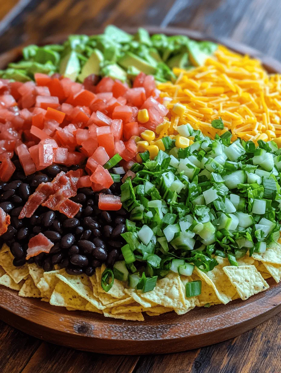 If you're searching for a crowd-pleasing appetizer that packs a punch of flavor and visual appeal, look no further than the Southwest Cobb Salad Dip. This delightful dish combines the beloved elements of a traditional Cobb salad with a creamy, shareable dip format that is perfect for gatherings, parties, or even casual family dinners. Imagine digging into a colorful layer of fresh ingredients that reflects the essence of a classic salad, all while enjoying the convenience of a dip.