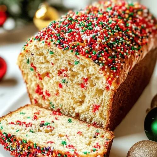 Every great recipe begins with quality ingredients, and understanding their roles can significantly enhance your baking experience. Here, we will break down each component of the Merry Funfetti Christmas Bread, highlighting their importance and how they contribute to the final product.
