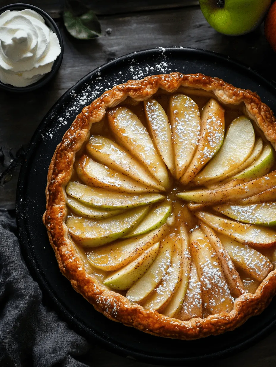 If you're searching for a dessert that effortlessly combines elegance with comfort, look no further than the Heavenly Puff Pastry Apple Tart. This delightful dish marries the light, flaky texture of puff pastry with the sweet, succulent taste of apples, creating a treat that is as pleasing to the palate as it is to the eye. The combination of these two elements not only results in a visually stunning dessert but also a harmonious blend of flavors that appeal to both young and old alike.