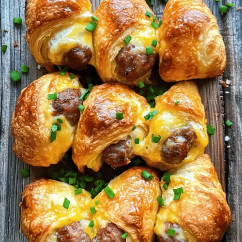 Breakfast is often hailed as the most important meal of the day, and for good reason. It sets the tone for the hours ahead, providing the energy needed to tackle the challenges of the day. Among the multitude of breakfast options, Breakfast Pigs in a Blanket have emerged as a delightful favorite. This dish artfully combines the savory flavors of breakfast sausage with the buttery, flaky goodness of crescent roll dough, making it a perfect choice for both busy mornings and leisurely brunch gatherings.
