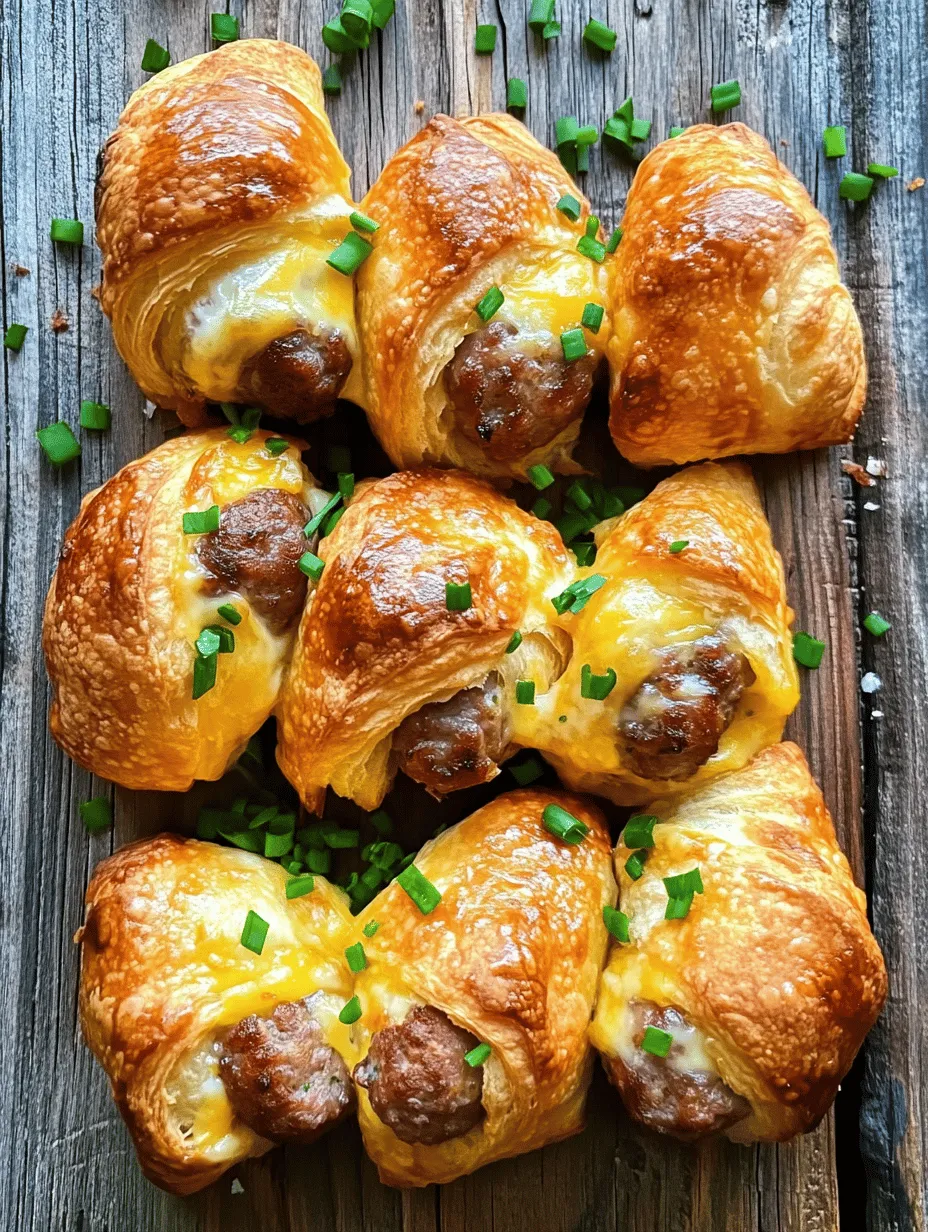 Breakfast is often hailed as the most important meal of the day, and for good reason. It sets the tone for the hours ahead, providing the energy needed to tackle the challenges of the day. Among the multitude of breakfast options, Breakfast Pigs in a Blanket have emerged as a delightful favorite. This dish artfully combines the savory flavors of breakfast sausage with the buttery, flaky goodness of crescent roll dough, making it a perfect choice for both busy mornings and leisurely brunch gatherings.