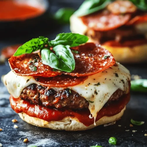The Pizza Burger Delight has rapidly gained popularity among food enthusiasts, and for good reason. The unique combination of flavors and textures makes it an irresistible choice for many. This dish caters not only to burger lovers but also to pizza aficionados, blending the two in a harmonious way that elevates both experiences.