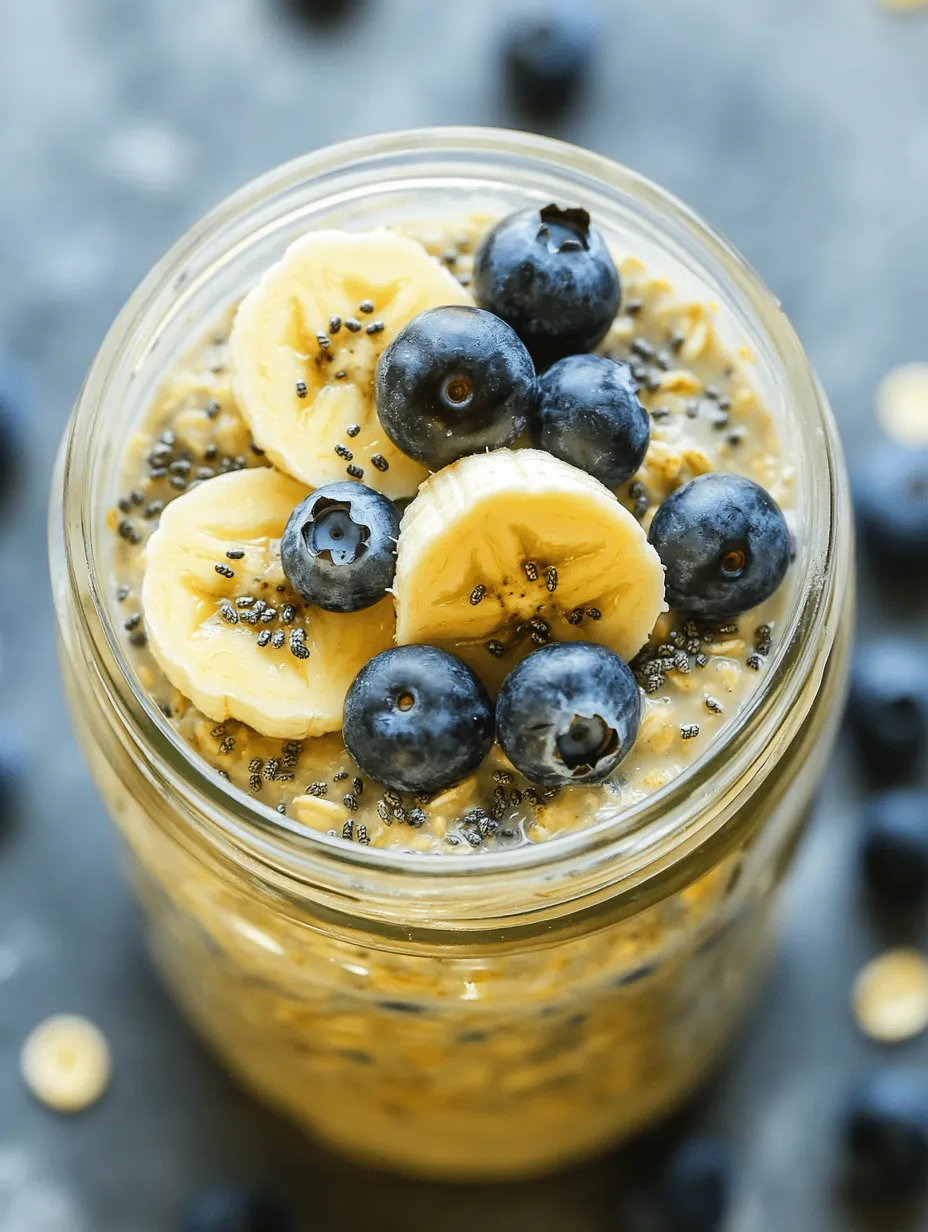 In recent years, overnight oats have surged in popularity as a convenient and nutritious breakfast option. For those leading busy lives, the idea of waking up to a ready-made meal is not only appealing but also allows for a nourishing start to the day. Overnight oats, particularly the Energizing Overnight Blueberry Banana Oats, offer a delightful combination of flavors and textures, making them a favorite among health-conscious individuals. This recipe is an excellent way to kickstart your mornings, ensuring you have the energy needed to power through your day.