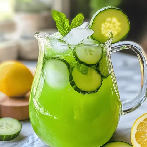 In the heat of summer or on a sunny day, there’s nothing quite like the refreshing taste of a chilled beverage to cool you down. One delightful option that embodies the essence of refreshment is cucumber lemonade. This invigorating drink combines the coolness of cucumber with the zesty brightness of fresh lemons, making it a perfect companion for outdoor gatherings, picnics, or simply enjoying on a warm afternoon. Not only is cucumber lemonade easy to prepare, but it also offers a host of health benefits that make it a smart choice for hydration.