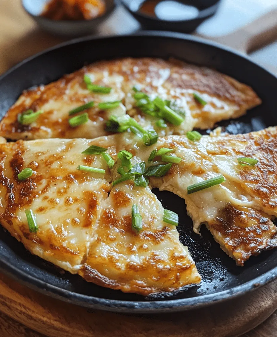 The magic of Korean Cheese Pancake Delight lies in its simple yet impactful ingredients. Each component plays a crucial role in creating a dish that is not only delicious but also pleasing to the palate. Let's take a closer look at the essential ingredients that make up this mouthwatering pancake.