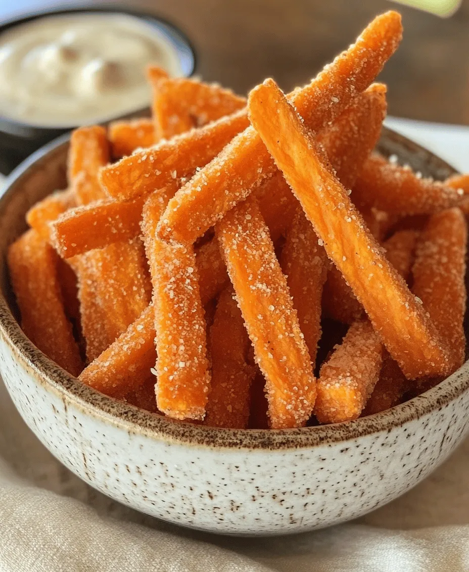 Exploring the world of healthy snacks can lead to delightful discoveries, and crispy air-fried sweet potato fries are a perfect example. These fries are not only a delicious alternative to traditional potato fries but also come packed with nutritional benefits that can elevate any meal or snack time. Sweet potatoes, with their natural sweetness and high fiber content, provide a satisfying crunch while delivering a wealth of vitamins and minerals. In this article, we’ll delve into the steps to create these perfectly crispy fries, discuss the health benefits of sweet potatoes, and explore various ways to serve them.