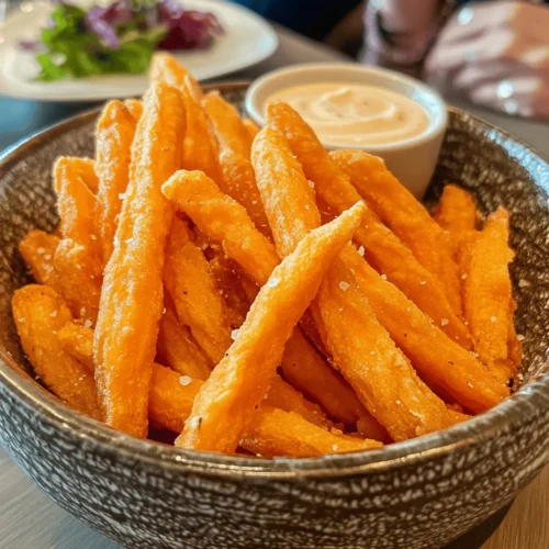Exploring the world of healthy snacks can lead to delightful discoveries, and crispy air-fried sweet potato fries are a perfect example. These fries are not only a delicious alternative to traditional potato fries but also come packed with nutritional benefits that can elevate any meal or snack time. Sweet potatoes, with their natural sweetness and high fiber content, provide a satisfying crunch while delivering a wealth of vitamins and minerals. In this article, we’ll delve into the steps to create these perfectly crispy fries, discuss the health benefits of sweet potatoes, and explore various ways to serve them.