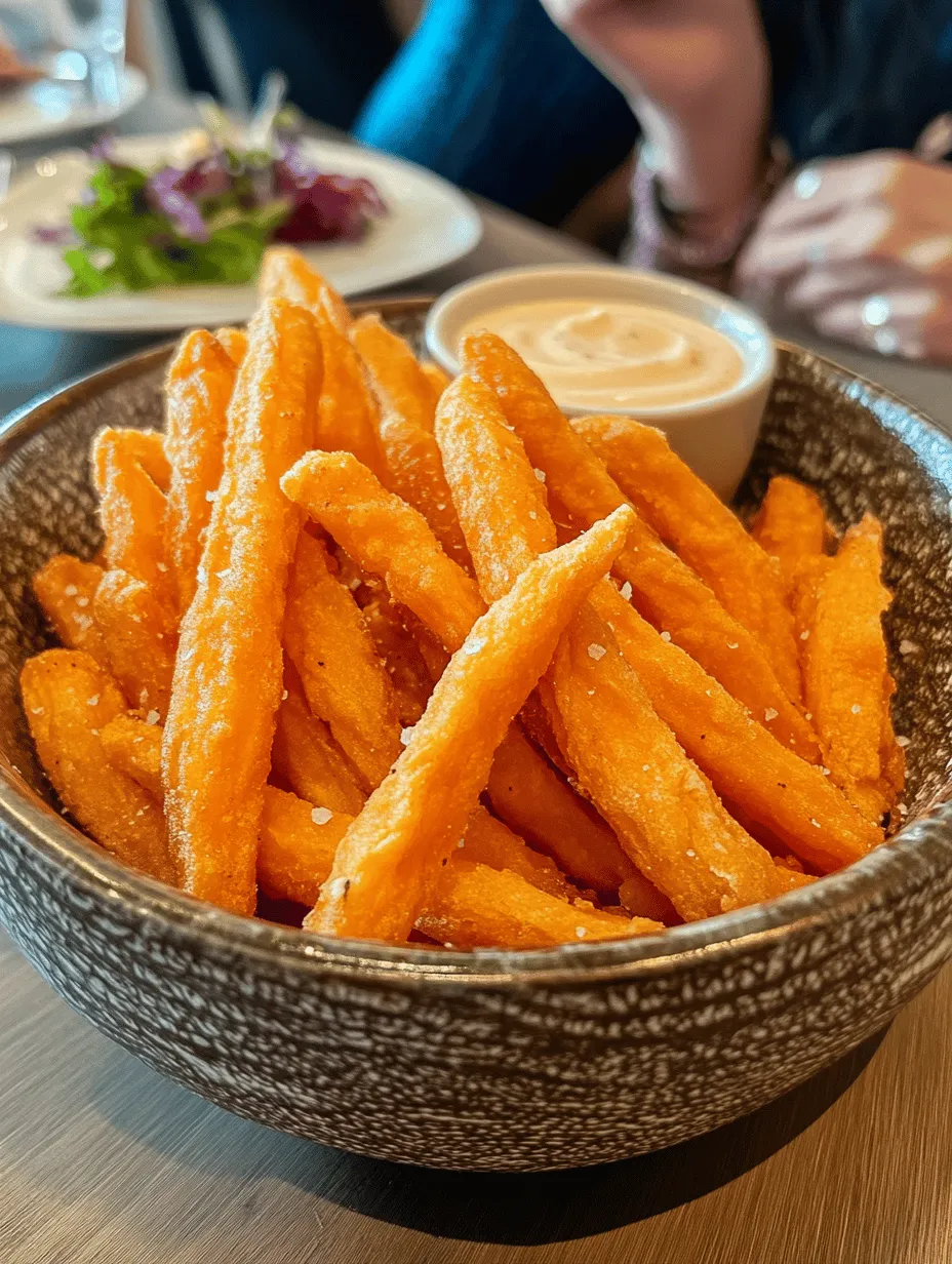 Exploring the world of healthy snacks can lead to delightful discoveries, and crispy air-fried sweet potato fries are a perfect example. These fries are not only a delicious alternative to traditional potato fries but also come packed with nutritional benefits that can elevate any meal or snack time. Sweet potatoes, with their natural sweetness and high fiber content, provide a satisfying crunch while delivering a wealth of vitamins and minerals. In this article, we’ll delve into the steps to create these perfectly crispy fries, discuss the health benefits of sweet potatoes, and explore various ways to serve them.