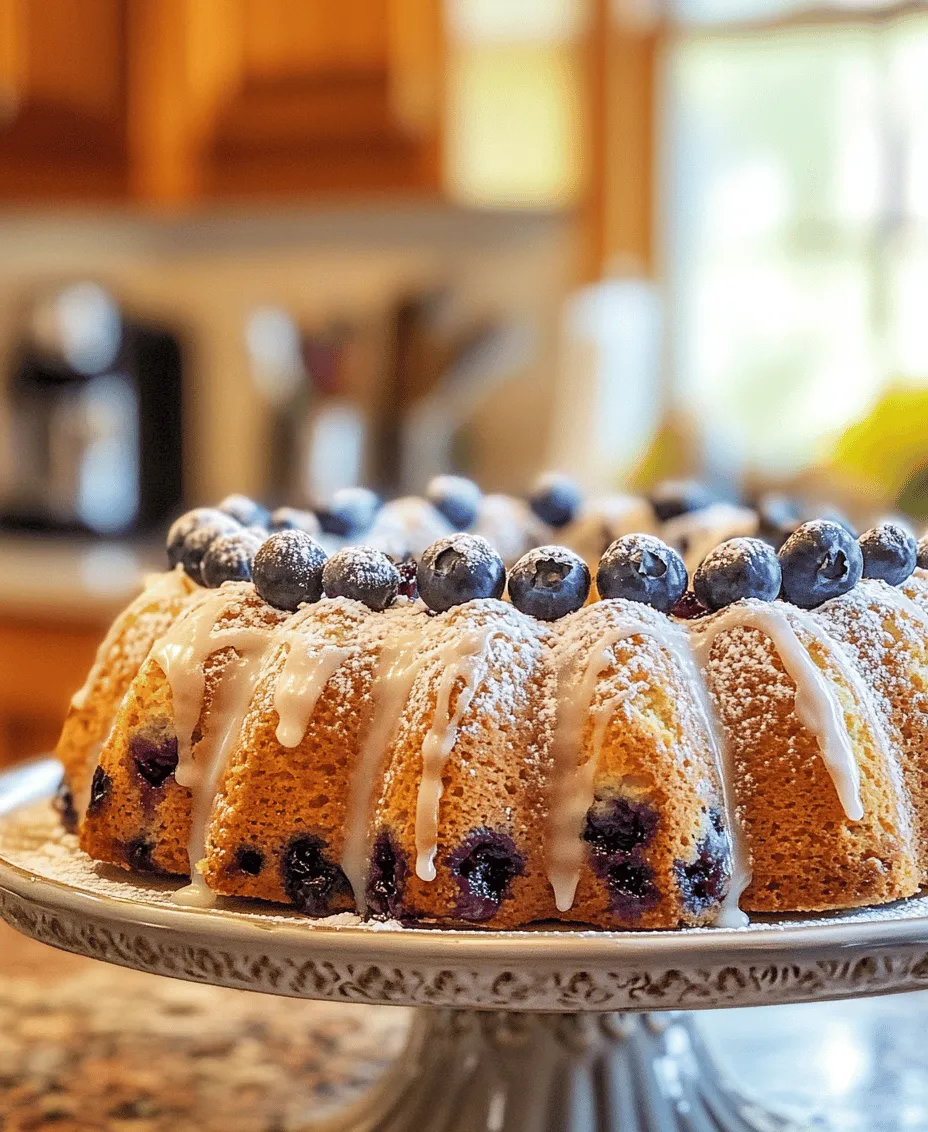 The Morning Bliss Bundt Cake is more than just a dessert; it’s a celebration of flavors that can transform your breakfast table into a delightful feast. This moist and flavorful cake combines the richness of butter and eggs with the refreshing tang of buttermilk and the sweetness of blueberries, topped off with a delightful crunch from walnuts or pecans. Whether you’re looking to impress guests at a brunch gathering, reward yourself during a quiet morning, or simply enjoy a slice of sweetness with your coffee, this cake is the perfect companion.