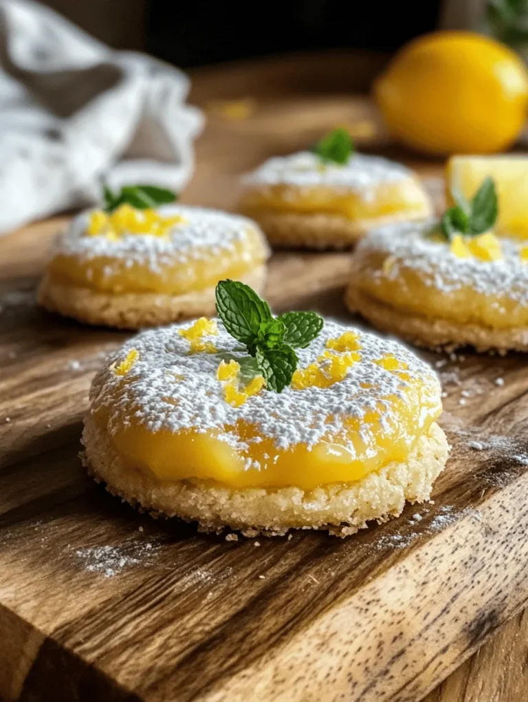 Lemon desserts have long been a favorite among those who crave a bright, zesty flavor that invigorates the palate. From classic lemon meringue pies to refreshing lemon sorbets, the vibrant citrus fruit has a way of capturing the essence of summer in every bite. One delightful addition to the world of lemon-infused treats is the Lemon Bar Cookie Delight, a unique creation that merges the deliciousness of a soft cookie with the tangy sweetness of lemon curd.