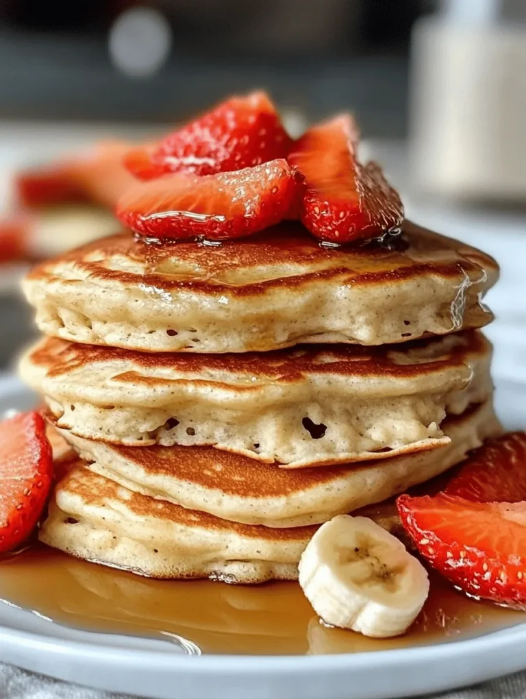 To appreciate these pancakes fully, it's essential to understand the role each ingredient plays in creating the perfect texture and flavor profile.