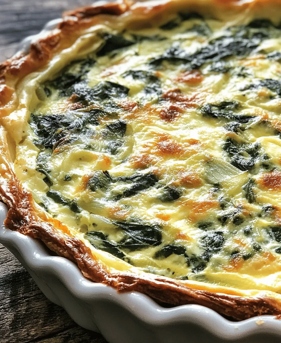 Quiches have long been a staple in the culinary world, celebrated for their delightful combination of flavors and textures. These savory pies, traditionally encased in a buttery crust, offer a world of possibilities when it comes to fillings. Among the various adaptations of this classic dish, the crustless spinach quiche stands out, appealing to those who seek a lighter, yet equally satisfying alternative.