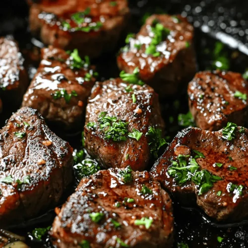 Honey Garlic Steak Bites are a culinary delight that brings together the rich, savory flavor of steak with the sweet and tangy notes of honey and garlic. This dish has captured the hearts of many food enthusiasts, thanks to its simplicity and incredible taste. Perfect for a quick weeknight dinner or as a standout appetizer for gatherings, these steak bites are versatile enough to suit any occasion.