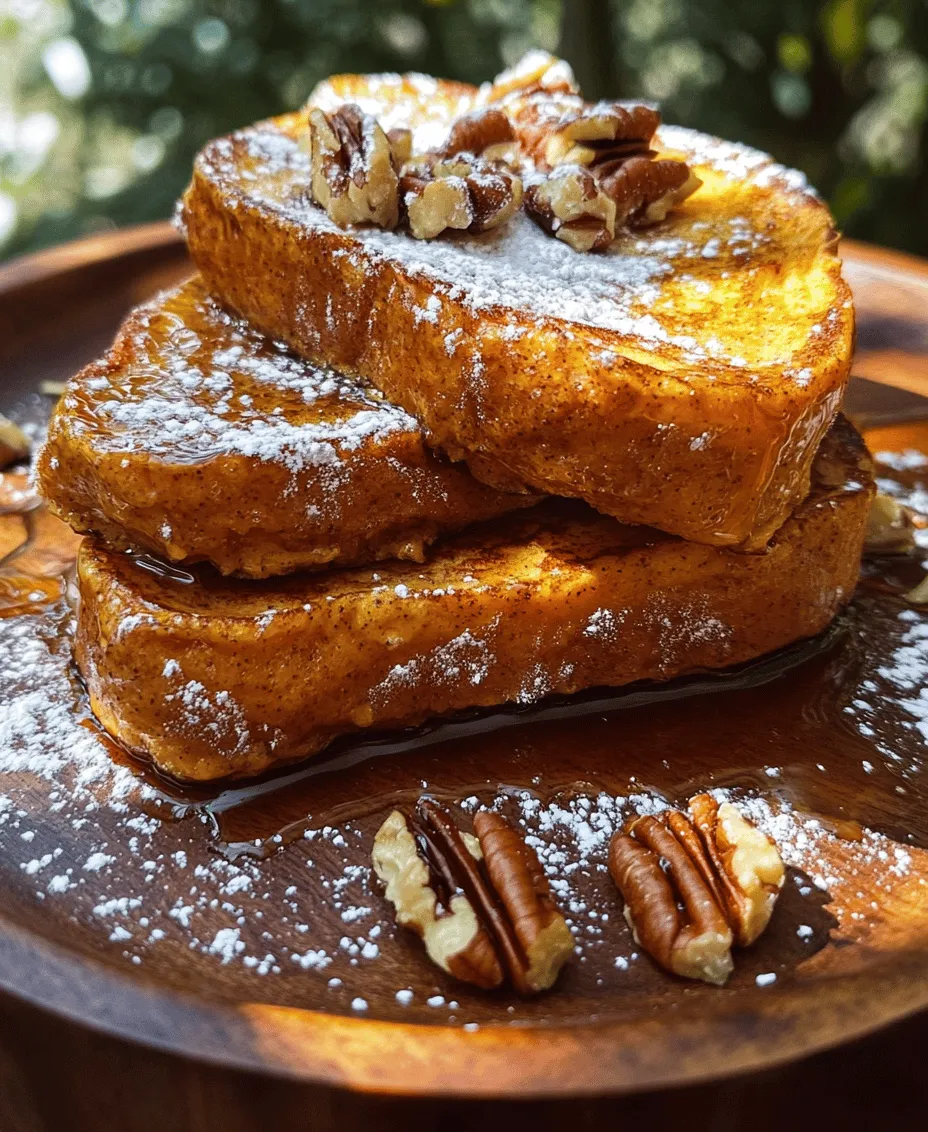 The importance of seasonal flavors cannot be overstated. As we transition from summer to fall, our taste preferences often shift toward heartier, more comforting foods. Pumpkin Spice French Toast embodies this transition perfectly, offering a dish that is not only satisfying but also rich in the flavors we associate with autumn.