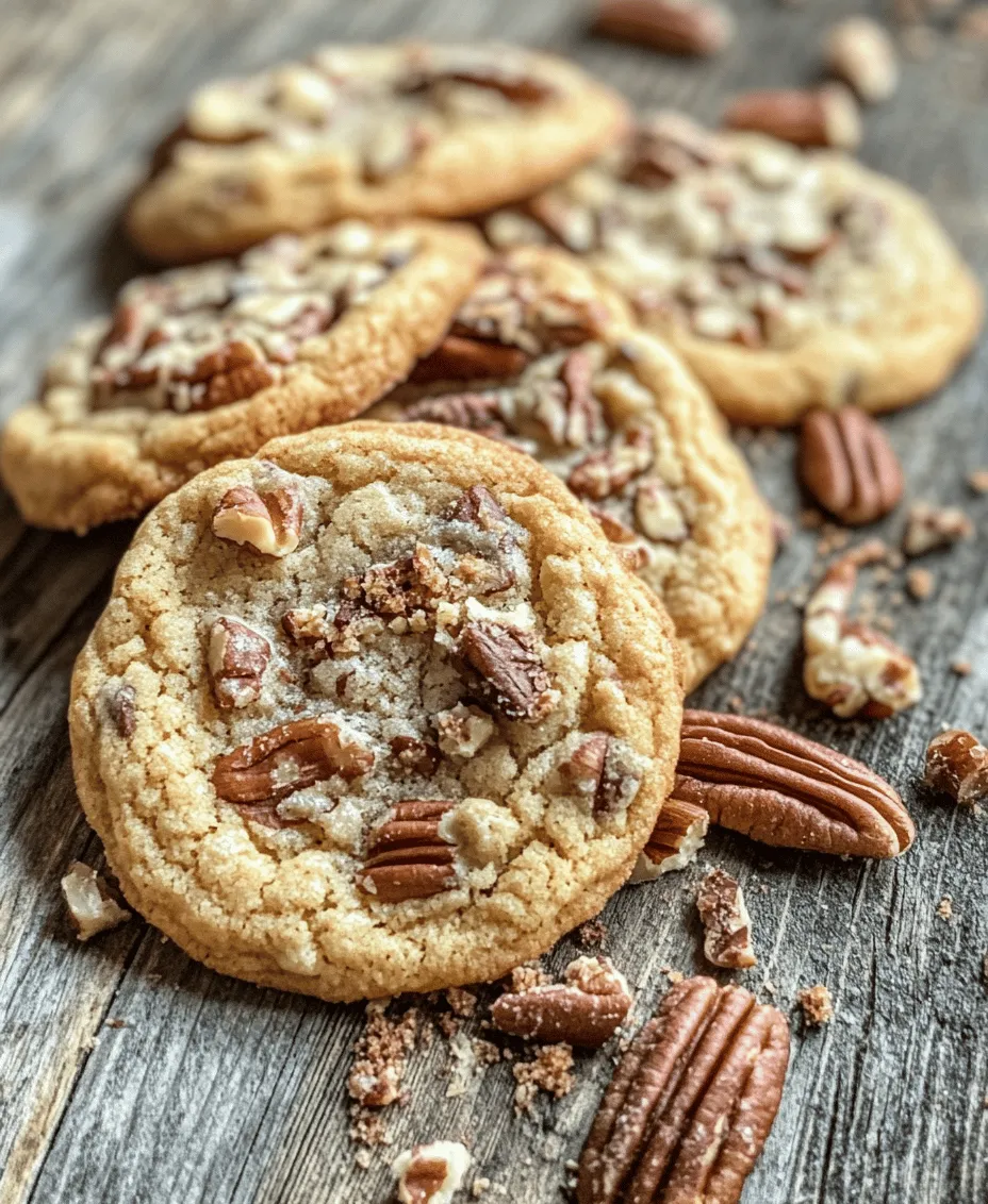 There’s something incredibly comforting about the aroma of freshly baked cookies wafting through the kitchen. Homemade cookies have a unique charm that store-bought varieties simply cannot replicate. They evoke feelings of warmth, nostalgia, and satisfaction, turning any moment into a special occasion. Among the myriad of cookie recipes, <strong>Nutty Indulgence Butter Pecan Cookies</strong> stand out as a delightful treat that perfectly balances rich flavors and textures.” /></p>
</p>
<h3>Tips on Folding in Pecans and Chocolate Chips for Even Distribution</h3>
</p>
<p>When preparing your Nutty Indulgence Butter Pecan Cookies, achieving an even distribution of ingredients is key to ensuring every bite is packed with flavor. Here are some helpful tips for folding in your pecans and chocolate chips:</p>
</p>
<p>1. <strong>Use a Rubber Spatula</strong>: A rubber spatula is ideal for folding. It allows you to gently combine ingredients without overmixing the dough.</p>
</p>
<p>2. <strong>Add Ingredients Gradually</strong>: Instead of dumping all the pecans and chocolate chips into the dough at once, consider adding them in two or three parts. This method helps to distribute them more evenly as you fold.</p>
</p>
<p>3. <strong>Turn the Bowl</strong>: As you fold, turn the bowl slightly with each movement. This technique ensures that the dough is mixed uniformly, and your nuts and chocolate chips are evenly spread throughout the dough.</p>
</p>
<p>4. <strong>Be Gentle</strong>: Remember that the goal is to incorporate the pecans and chocolate chips without overworking the dough. Overmixing can lead to tough cookies, so fold just until you see no dry flour.</p>
</p>
<p>5. <strong>Visual Check</strong>: Look for a uniform mixture where the nuts and chocolate are evenly dispersed. The dough should be thick and slightly sticky.</p>
</p>
<h3>Visual Cues for Knowing When the Cookies Are Done Baking</h3>
</p>
<p>Baking cookies can require a bit of finesse, especially when it comes to knowing when they are perfectly done. Here are some visual cues to look for:</p>
</p>
<p>1. <strong>Edges</strong>: The edges of your cookies should appear set and golden brown. They may look slightly darker than the center, which should still be a light golden color.</p>
</p>
<p>2. <strong>Surface</strong>: The tops of the cookies will start to lose their glossy sheen and may develop a few cracks. This is a sign that they are baking through.</p>
</p>
<p>3. <strong>Center</strong>: Gently press the center of a cookie with your finger. It should feel soft but not wet or doughy. If it springs back immediately, they are likely ready to come out of the oven.</p>
</p>
<p>4. <strong>Cooling</strong>: Keep in mind that cookies will continue to bake slightly on the baking sheet after being removed from the oven. It’s often best to err on the side of slightly underbaking for softer, chewier cookies.</p>
</p>
<h3>The Science Behind the Recipe</h3>
</p>
<p>Understanding the science behind baking can enhance your culinary skills, especially when it comes to cookies. Here’s a breakdown of the key components in this recipe:</p>
</p>
<h4>How Butter Affects Cookie Texture</h4>
</p>
<p>Butter plays a crucial role in the texture of cookies. It contributes to both flavor and mouthfeel. When creamed with sugar, butter creates air pockets that help to leaven the dough. This process results in a lighter texture. The fat in butter also contributes to a chewy consistency, while cookies made with only margarine or shortening may yield a more cake-like result.</p>
</p>
<h4>The Role of Sugar in Browning and Moisture Content</h4>
</p>
<p>Sugar serves dual purposes in cookie recipes: sweetness and moisture retention. When sugar dissolves during baking, it promotes caramelization, which helps achieve that golden-brown color we desire. Additionally, sugar absorbs moisture, keeping cookies soft and chewy while preventing them from drying out too quickly.</p>
</p>
<h4>Importance of the Egg in Leavening and Structure</h4>
</p>
<p>Eggs are a vital ingredient in cookie recipes, providing both structure and leavening. The protein in eggs helps to bind the dough and creates a stable structure as cookies bake. The air that is incorporated during beating also contributes to leavening, helping cookies rise and maintain their shape.</p>
</p>
<h4>How Baking Soda Contributes to Spread and Lift</h4>
</p>
<p>Baking soda is a leavening agent that helps cookies rise. When combined with an acid (like brown sugar), it creates carbon dioxide bubbles, which contribute to the cookie’s lift. Additionally, baking soda affects the spread of cookies. The more baking soda used, the flatter your cookies will be, making it possible to achieve that perfect chewy texture.</p>
</p>
<h4>The Effect of Nuts on Flavor and Crunch</h4>
</p>
<p>Nuts, such as pecans in this recipe, add not only flavor but also a delightful crunch. They provide texture and are a great source of healthy fats and proteins. Roasting the nuts before adding them to the cookie dough can intensify their flavor, giving your cookies a more robust nutty taste.</p>
</p>
<h3>Variations and Customizations</h3>
</p>
<p>One of the joys of baking cookies is the versatility of the recipe. Here are some ideas for variations and customizations for your Nutty Indulgence Butter Pecan Cookies:</p>
</p>
<h4>Suggestions for Nut Alternatives</h4>
</p>
<p>If you or someone you know has nut allergies, you can easily substitute the pecans for seeds such as sunflower or pumpkin seeds. These will provide a similar crunch without the allergenic properties of nuts.</p>
</p>
<h4>Ideas for Incorporating Different Types of Chocolate or Dried Fruits</h4>
</p>
<p>Experimenting with different types of chocolate can elevate your cookies. Consider using white chocolate chips, dark chocolate chunks, or even chocolate-covered raisins for a unique twist. Dried fruits like cranberries or cherries can add a sweet and tart contrast to the rich flavors of the cookies.</p>
</p>
<h4>Adjusting Sweetness Levels</h4>
</p>
<p>For those looking to reduce sugar intake, you can experiment with sugar substitutes like coconut sugar or stevia. Alternatively, you can simply reduce the amount of sugar in the recipe. Keep in mind that reducing sugar may alter the texture slightly, leading to a less chewy cookie.</p>
</p>
<h4>Seasonal Variations</h4>
</p>
<p>During the holidays, consider adding spices such as cinnamon, nutmeg, or ginger to your cookie dough for a seasonal flair. These spices can complement the nutty flavor of the pecans and provide a warm and inviting aroma when baking.</p>
</p>
<h3>Serving and Storing Butter Pecan Cookies</h3>
</p>
<p>To make the most of your Nutty Indulgence Butter Pecan Cookies, consider the following serving suggestions and storage tips:</p>
</p>
<h4>Best Practices for Serving Cookies</h4>
</p>
<p>These cookies are delicious on their own, but they pair wonderfully with beverages. Serve them warm with a glass of milk, a cup of coffee, or even a scoop of vanilla ice cream for a delightful dessert experience. You can also create a cookie platter with a variety of flavors for gatherings or celebrations.</p>
</p>
<h4>Tips for Storing Cookies</h4>
</p>
<p>To maintain the freshness and texture of your cookies, store them in an airtight container at room temperature. Placing a slice of bread in the container can help keep the cookies soft, as the bread will absorb excess moisture. If you live in a humid environment, consider refrigerating the cookies to prevent them from becoming too soft.</p>
</p>
<h4>Discussion on Freezing Options</h4>
</p>
<p>For longer shelf life, you can freeze your cookies. Allow them to cool completely, then stack them in layers separated by parchment paper in an airtight container. Properly stored, they can last up to three months in the freezer. When ready to enjoy, simply let them thaw at room temperature or warm them in the oven for a few minutes.</p>
</p>
<h3>Conclusion</h3>
</p>
<p>Nutty Indulgence Butter Pecan Cookies are more than just a treat; they are a delightful culinary creation that can be customized to suit any occasion or personal preference. Whether you choose to stick with the classic recipe or experiment with variations, these cookies offer a balance of rich buttery flavor, crunchy pecans, and decadent chocolate that is hard to resist.</p>
</p>
<p>We encourage you to make this recipe your own. Don’t hesitate to explore different ingredients or tweak the amounts to suit your taste. Baking is not just about following a recipe; it’s about creativity and joy. Sharing these homemade cookies with loved ones is one of the simplest pleasures in life.</p>
</p>
<p>So gather your ingredients, preheat that oven, and dive into the wonderful world of baking. The warmth and happiness that come from creating Nutty Indulgence Butter Pecan Cookies are sure to bring a smile to your face and those of everyone you share them with. Happy baking!</p>
<div id=