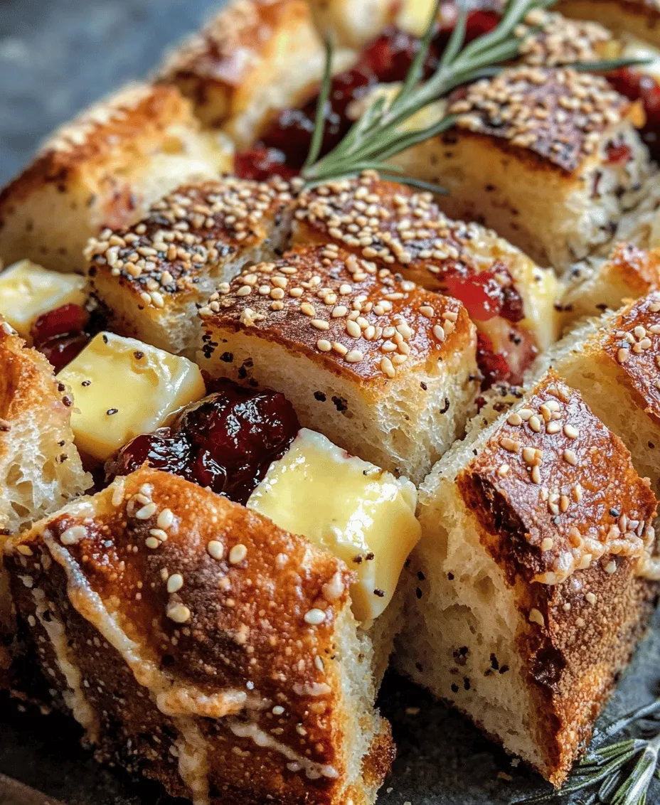 In the world of comfort food, few things are as delightful and shareable as pull-apart bread. This innovative bread style has captured the hearts and appetites of many, becoming a staple at gatherings, holidays, and cozy nights in. The beauty of pull-apart bread lies in its versatility, allowing for a variety of flavor combinations that can cater to any palate. Among these delightful combinations, the pairing of rich, creamy Brie cheese with the tart sweetness of cranberry sauce stands out, making for an unforgettable culinary experience.