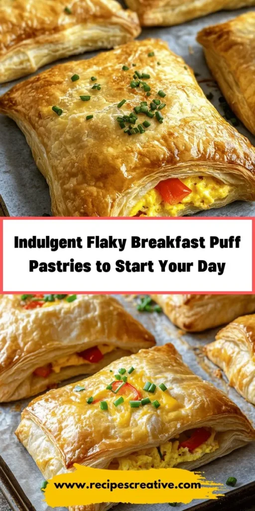 Start your morning with flaky breakfast puff pastries! These delightful treats combine buttery layers of puff pastry with a variety of customizable fillings, from savory meats and melted cheeses to fresh vegetables. Perfect for brunch or a quick breakfast, they're easy to make using store-bought puff pastry or from scratch. Learn about essential ingredients, prep steps, and creative variations in our latest article! #BreakfastIdeas #PuffPastry #BrunchInspo #BakingFromScratch #YummyRecipes