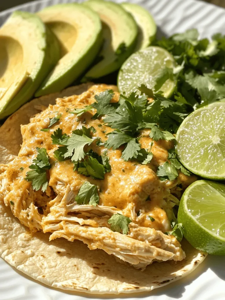 Tacos are a beloved staple in many households, known for their versatility and flavor. Whether filled with beef, chicken, or vegetables, the possibilities are endless. Among the myriad of taco recipes, one that stands out for its ease and deliciousness is the Slow Cooker Queso Chicken Tacos. This dish combines the rich, creamy flavors of queso with tender chicken, all while being incredibly simple to prepare.