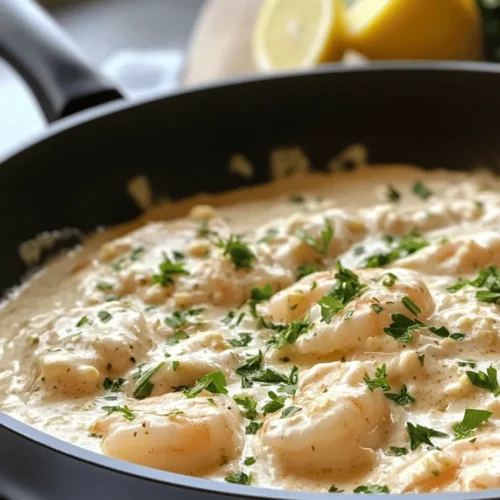 If you're searching for a dish that embodies the perfect balance of elegance and simplicity, look no further than Creamy Garlic Parmesan Shrimp. This delightful recipe captures the essence of rich, savory flavors, making it a favorite among seafood lovers and home cooks alike. With its creamy texture and tantalizing aroma, this dish is perfect for a romantic dinner, a family gathering, or even a weeknight meal that feels indulgent without the fuss.