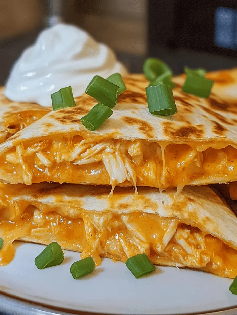 The heart and soul of any great recipe lies in its ingredients, and Cheesy Buffalo Ranch Chicken Quesadillas are no exception. Each component contributes to the overall flavor profile and texture, making it crucial to understand what goes into this delicious dish.