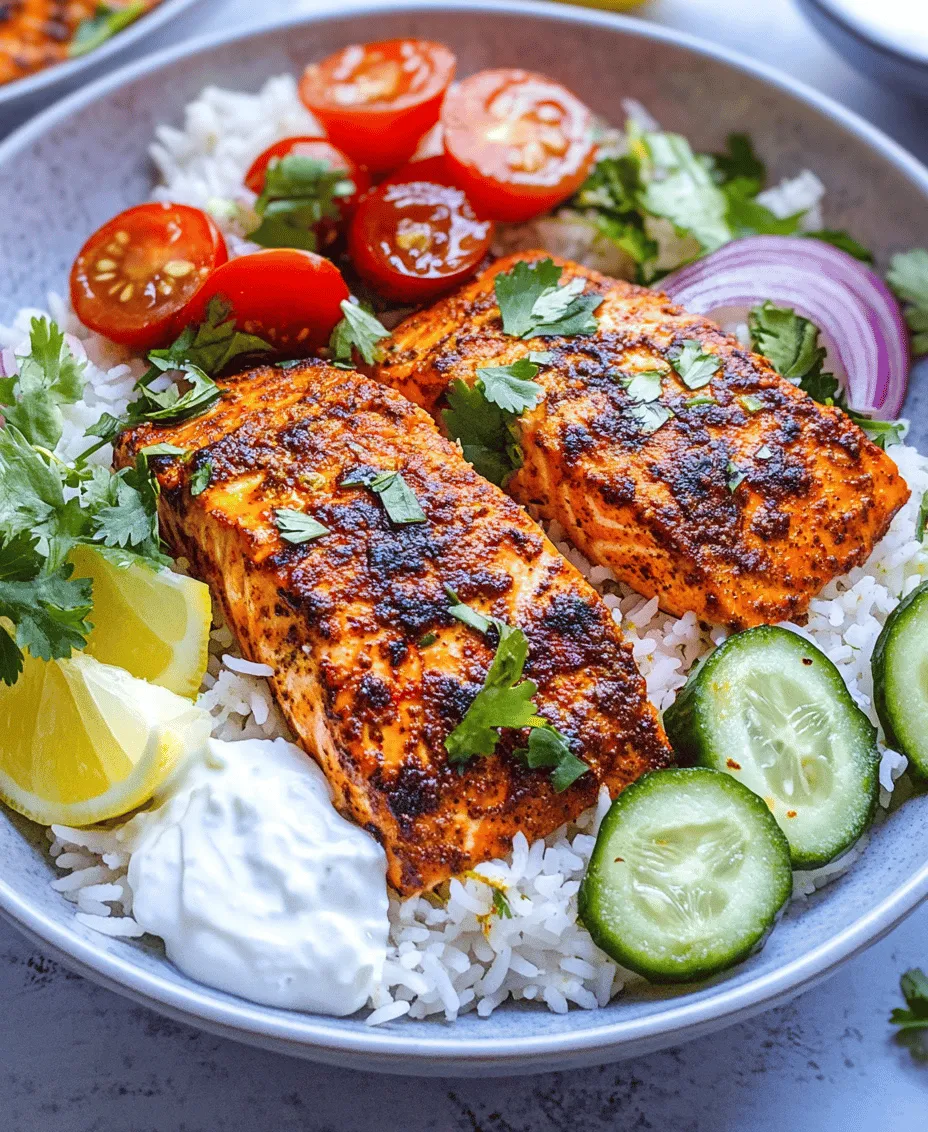Tandoori Salmon Rice Bowls are an exquisite fusion of flavors and nutrition that perfectly encapsulates the essence of modern dining. This dish combines marinated salmon fillets, infused with aromatic tandoori spices, served over a bed of fluffy jasmine rice and vibrant fresh vegetables. With a preparation time of just 20 minutes, it’s an ideal choice for busy weeknights, yet it’s elegant enough for entertaining guests. The appeal of Tandoori Salmon Rice Bowls lies not only in their rich flavors but also in their health benefits, making them a favorite among health-conscious foodies and culinary enthusiasts alike.