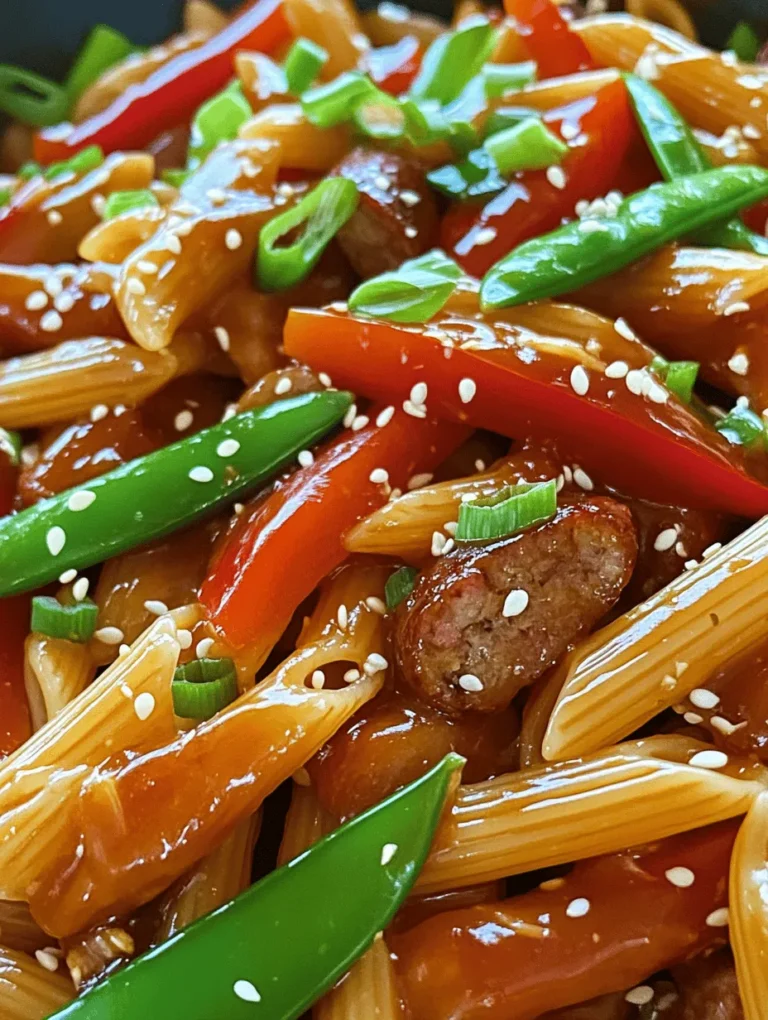 If you're on the hunt for a dish that brings together a medley of flavors, is easy to prepare, and can quickly become a family favorite, look no further than the Sticky Honey Garlic Sausage Pasta Skillet. This delightful one-pan meal is a harmonious blend of sweet and savory notes that dance on your palate, making it a great option for weeknight dinners or casual gatherings. Imagine the rich, caramelized taste of honey mingling with the robust flavor of Italian sausage, all enveloped in tender pasta—it's a culinary experience that’s hard to resist.