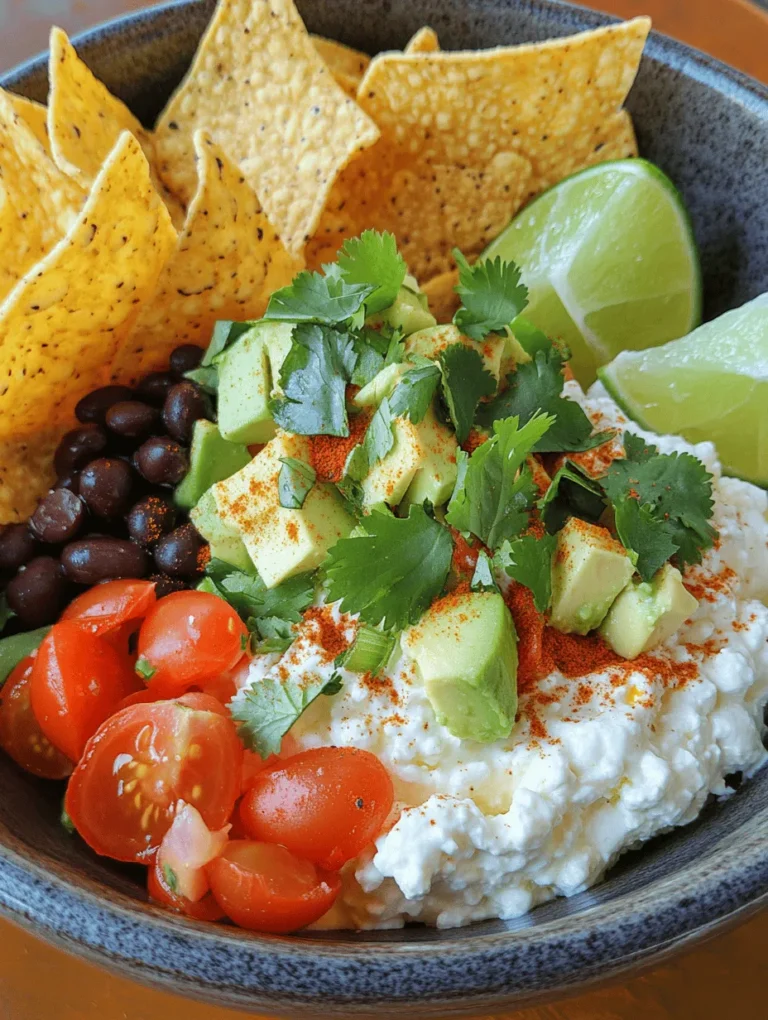 In today’s fast-paced world, finding meals that are both nutritious and quick to prepare is essential. The Easy Cottage Cheese Taco Bowl is a shining example of a dish that meets these criteria beautifully. This recipe marries the health benefits of cottage cheese with the vibrant flavors of a traditional taco, creating a meal that is not only satisfying but also versatile enough to cater to various dietary needs. Whether you’re looking for a post-workout snack, a light lunch, or a quick dinner, this taco bowl fits the bill perfectly.