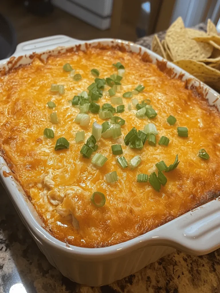 The origins of Buffalo chicken dip can be traced back to the city of Buffalo, New York, where the famous Buffalo wings were first created. The culinary innovation of combining chicken with spicy sauce and buttery flavors quickly made its way into the dip realm, evolving into a dish that captures the essence of Buffalo wings in a creamy, shareable format. While the exact timeline of its development is a bit murky, it is widely believed that the dip gained popularity in the late 1990s and early 2000s, coinciding with the rise of casual dining and sports viewing culture.