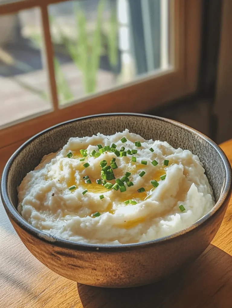 In the world of comfort food, few dishes hold the same beloved status as mashed potatoes. However, as health-conscious eating becomes increasingly popular, many are seeking delicious alternatives that maintain the comforting appeal of traditional recipes without the extra carbs and calories. Enter creamy cauliflower mash—a delightful, low-carb option that not only satisfies your cravings but also introduces a wealth of nutritional benefits. This dish is not just a trendy substitute; it's a flavorful, creamy mash that stands on its own, offering a rich texture and taste that will leave you and your guests wanting more.